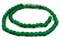 The Bead Chest® African Recycled Glass Beads, 9mm - Full Strand Eco-Friendly Fair Trade Sea Glass Beads from Ghana Handmade Ethnic Round Spherical Tribal Boho Krobo Spacer Beads